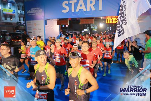 Race photo from SERPONG WARRIOR CHALLENGE RUN