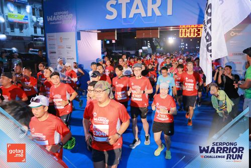 Race photo from SERPONG WARRIOR CHALLENGE RUN