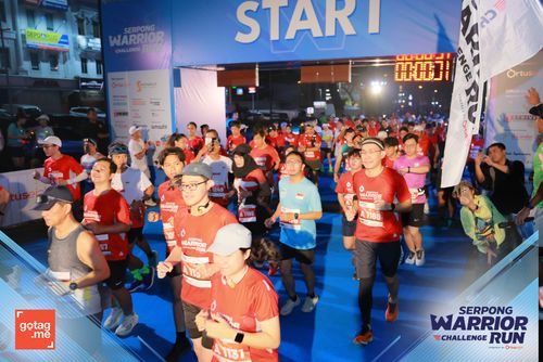 Race photo from SERPONG WARRIOR CHALLENGE RUN