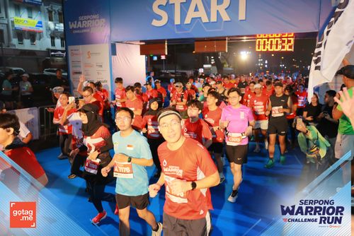 Race photo from SERPONG WARRIOR CHALLENGE RUN