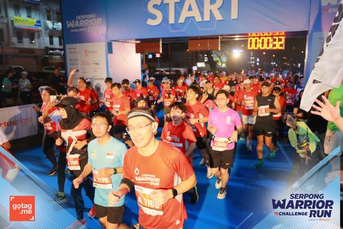 Race photo from SERPONG WARRIOR CHALLENGE RUN