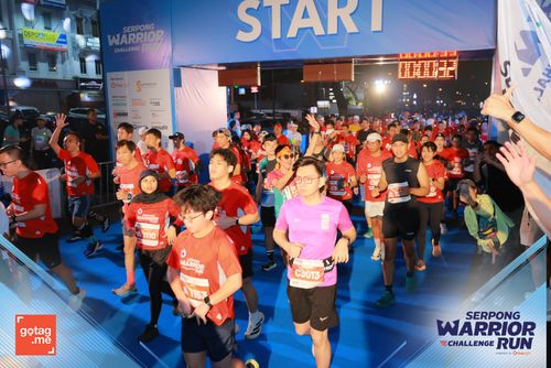 Race photo from SERPONG WARRIOR CHALLENGE RUN