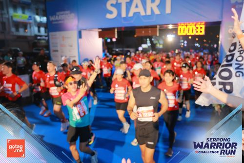 Race photo from SERPONG WARRIOR CHALLENGE RUN