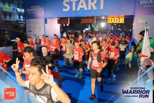 Race photo from SERPONG WARRIOR CHALLENGE RUN