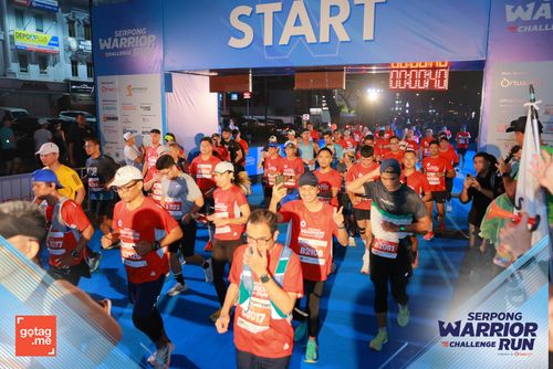 Race photo from SERPONG WARRIOR CHALLENGE RUN