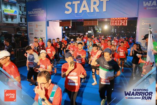 Race photo from SERPONG WARRIOR CHALLENGE RUN
