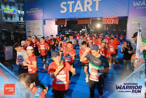 Race photo from SERPONG WARRIOR CHALLENGE RUN