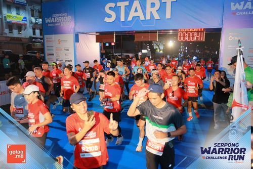 Race photo from SERPONG WARRIOR CHALLENGE RUN