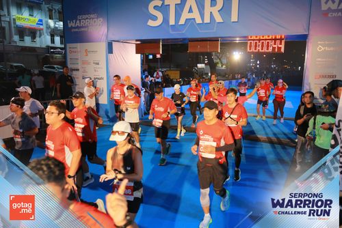 Race photo from SERPONG WARRIOR CHALLENGE RUN