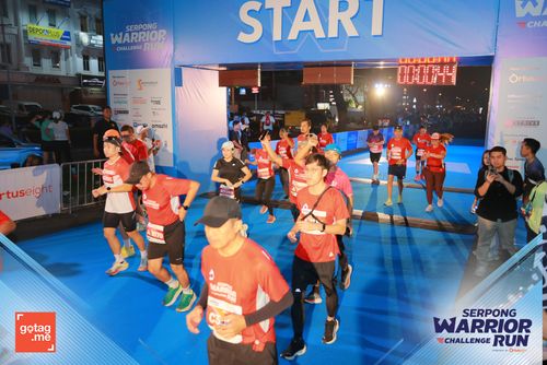 Race photo from SERPONG WARRIOR CHALLENGE RUN