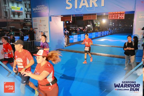 Race photo from SERPONG WARRIOR CHALLENGE RUN