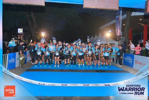 Race photo from SERPONG WARRIOR CHALLENGE RUN