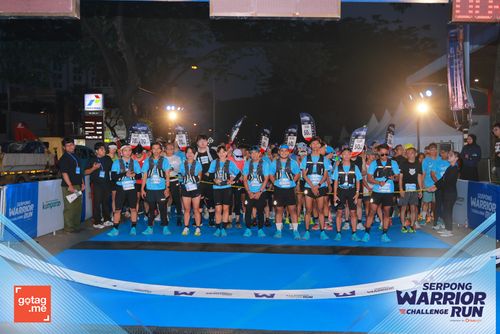 Race photo from SERPONG WARRIOR CHALLENGE RUN