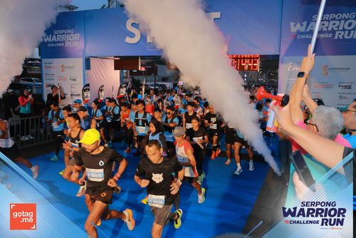 Race photo from SERPONG WARRIOR CHALLENGE RUN