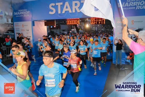 Race photo from SERPONG WARRIOR CHALLENGE RUN