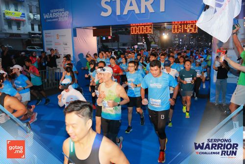 Race photo from SERPONG WARRIOR CHALLENGE RUN