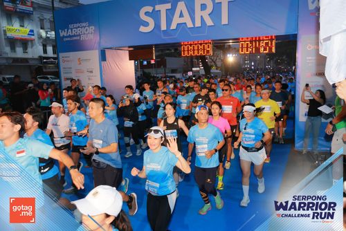 Race photo from SERPONG WARRIOR CHALLENGE RUN