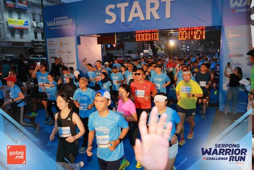 Race photo from SERPONG WARRIOR CHALLENGE RUN
