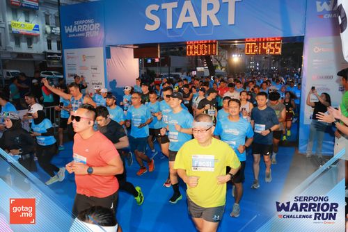 Race photo from SERPONG WARRIOR CHALLENGE RUN