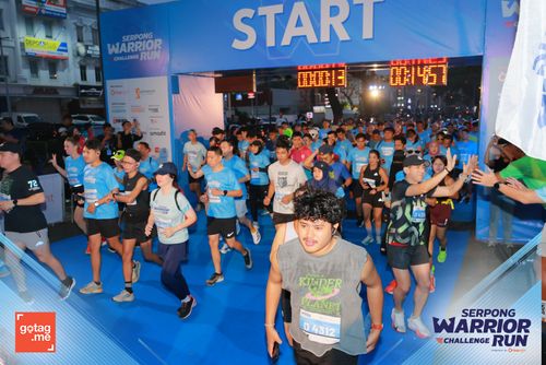 Race photo from SERPONG WARRIOR CHALLENGE RUN