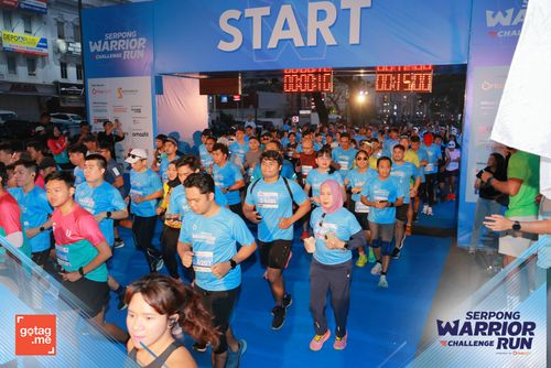Race photo from SERPONG WARRIOR CHALLENGE RUN