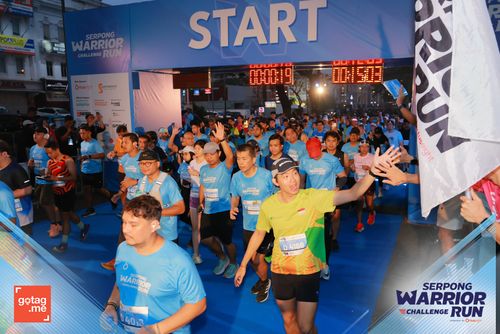 Race photo from SERPONG WARRIOR CHALLENGE RUN