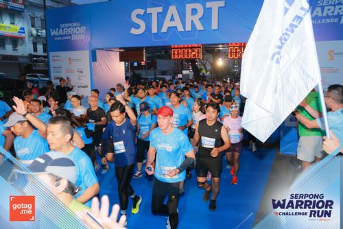 Race photo from SERPONG WARRIOR CHALLENGE RUN