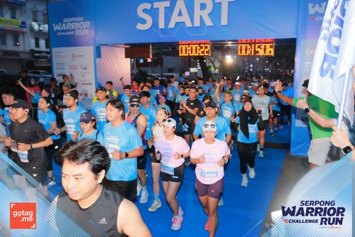 Race photo from SERPONG WARRIOR CHALLENGE RUN