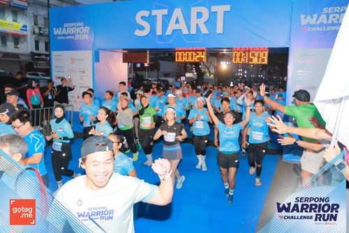 Race photo from SERPONG WARRIOR CHALLENGE RUN