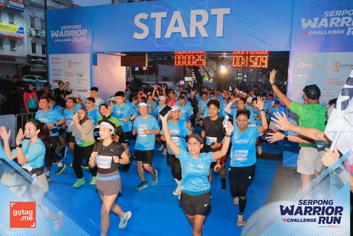 Race photo from SERPONG WARRIOR CHALLENGE RUN