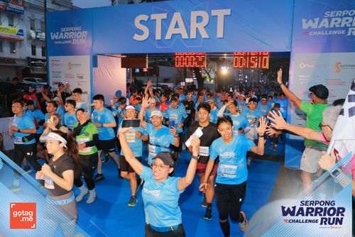 Race photo from SERPONG WARRIOR CHALLENGE RUN