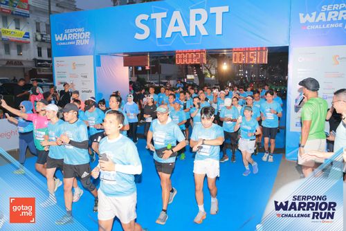 Race photo from SERPONG WARRIOR CHALLENGE RUN