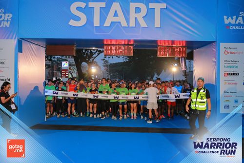 Race photo from SERPONG WARRIOR CHALLENGE RUN