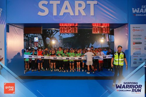 Race photo from SERPONG WARRIOR CHALLENGE RUN