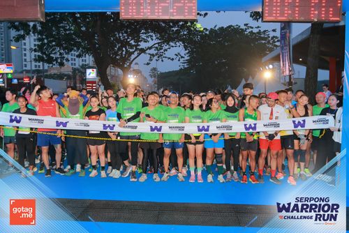 Race photo from SERPONG WARRIOR CHALLENGE RUN