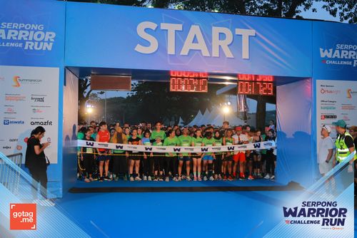Race photo from SERPONG WARRIOR CHALLENGE RUN