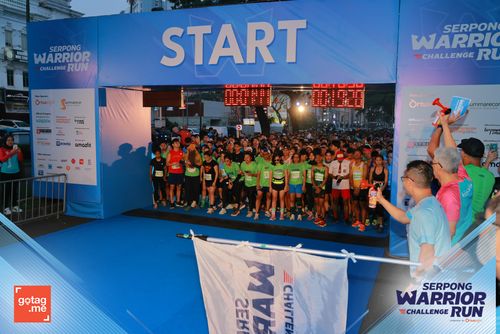 Race photo from SERPONG WARRIOR CHALLENGE RUN