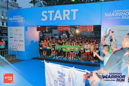 Race photo from SERPONG WARRIOR CHALLENGE RUN