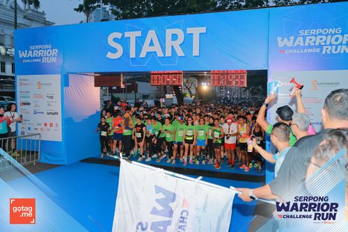 Race photo from SERPONG WARRIOR CHALLENGE RUN