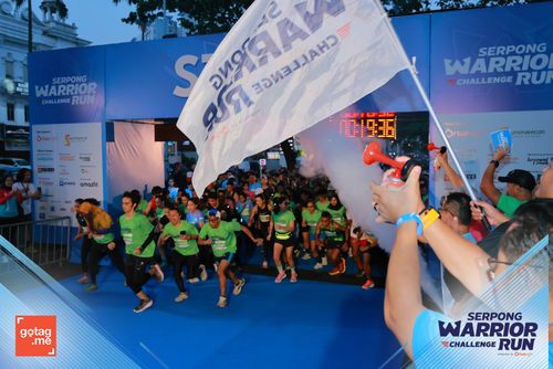 Race photo from SERPONG WARRIOR CHALLENGE RUN