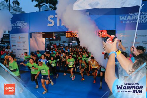 Race photo from SERPONG WARRIOR CHALLENGE RUN