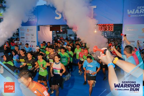 Race photo from SERPONG WARRIOR CHALLENGE RUN