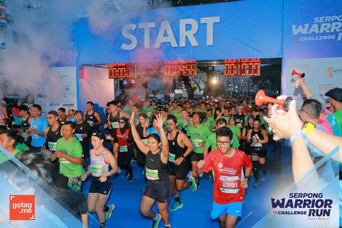Race photo from SERPONG WARRIOR CHALLENGE RUN