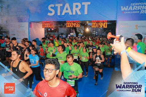 Race photo from SERPONG WARRIOR CHALLENGE RUN
