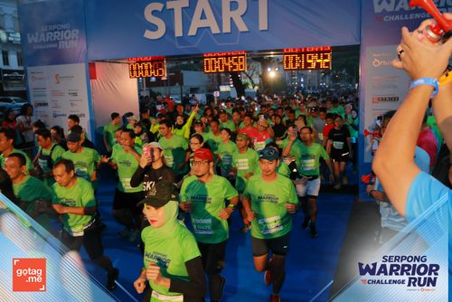Race photo from SERPONG WARRIOR CHALLENGE RUN