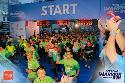 Race photo from SERPONG WARRIOR CHALLENGE RUN