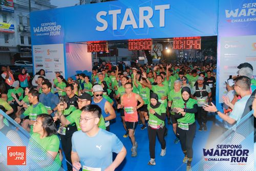 Race photo from SERPONG WARRIOR CHALLENGE RUN