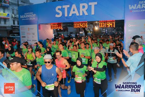 Race photo from SERPONG WARRIOR CHALLENGE RUN