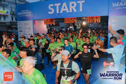 Race photo from SERPONG WARRIOR CHALLENGE RUN