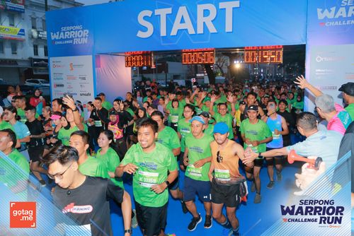 Race photo from SERPONG WARRIOR CHALLENGE RUN